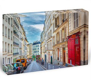 Montmartre in Paris Acrylic Block - Canvas Art Rocks - 1